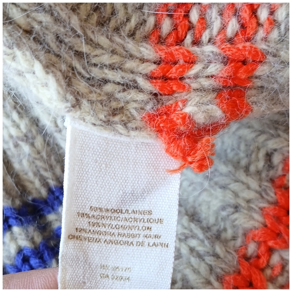 Free People Beige Geometric Cardigan Sweater - Picture 11 of 11